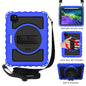 For iPad Pro 11 (2020) PC + Silicone Shockproof Combination Case with 360 Degree Rotating Holder & Handle