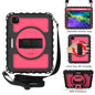 For iPad Pro 11 (2020) PC + Silicone Shockproof Combination Case with 360 Degree Rotating Holder & Handle