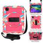 For iPad Pro 11 (2020) PC + Silicone Shockproof Combination Case with 360 Degree Rotating Holder & Handle