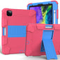 For iPad Pro 11 (2020) Shockproof Two-Color Silicone Protection Case with Holder & Pen Slot