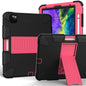 For iPad Pro 11 (2020) Shockproof Two-Color Silicone Protection Case with Holder & Pen Slot