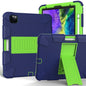 For iPad Pro 11 (2020) Shockproof Two-Color Silicone Protection Case with Holder & Pen Slot