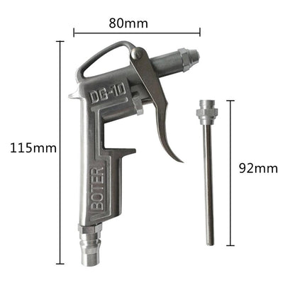 DG-10 Air Blow Gun Pistol Trigger Cleaner Compressor Dust Blower 8 Inch Nozzle Duster Cleaning Tools, DG-10 Air Blow Gun
