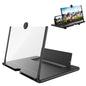 14 inch 3D Mobile Phone Screen Stretching Bracket Amplifier, Black, White