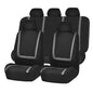 Universal Car Seat Cover Polyester Fabric Automobile Seat Covers Car Seat Cover Vehicle Seat Protector Interior Accessories, 4pcs Set Black, 4pcs Set Red, 4pcs Set Beige, 4pcs Set Gray, 4pcs Set Blue, 4pcs Set Pink, 9pcs Set Black, 9pcs Set Red��������...