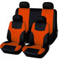 Universal Car Seat Cover Personality Stitching Automotive Chairs Protective Sleeve Cloth Automobile Seats Covers, Green, Yellow, Orange, red, pink, Blue