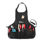 PENGGONG Waterproof Canvas Gardening Apron Tools Bag Electrician Tool Organizer For Toolkit, Grey, ArmyGreen, Blue, Black