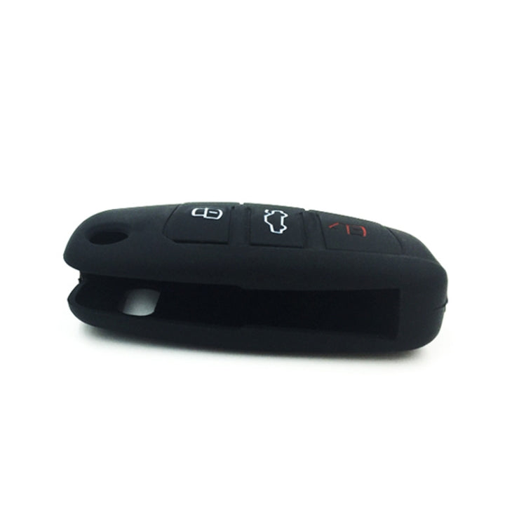 2 PCS Car Key Cover Silicone Flip Key Remote Holder Case Cover for Audi Q3 A3 A1, Black, Green, Pink, Blue, Red