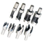 8 In 1 Carbon Steel Corkscrew Woodworking Hole Punch, 8 In 1 Corkscrew