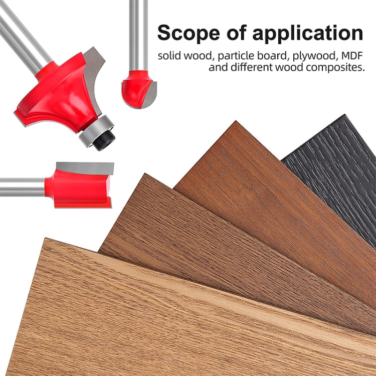 Woodworking Milling Cutter Set Trimming Machine Head Electric Wood Milling Engraving Machine Cutter, Red 1/4 Handle 12PCS, Blue 1/4 Handle 12PCS, Red 1/2 Handle 12PCS, Blue 1/2 Handle 12PCS, Red 1/4 Handle 15PCS, Red 1/2 Handle 15PCS�������������������...