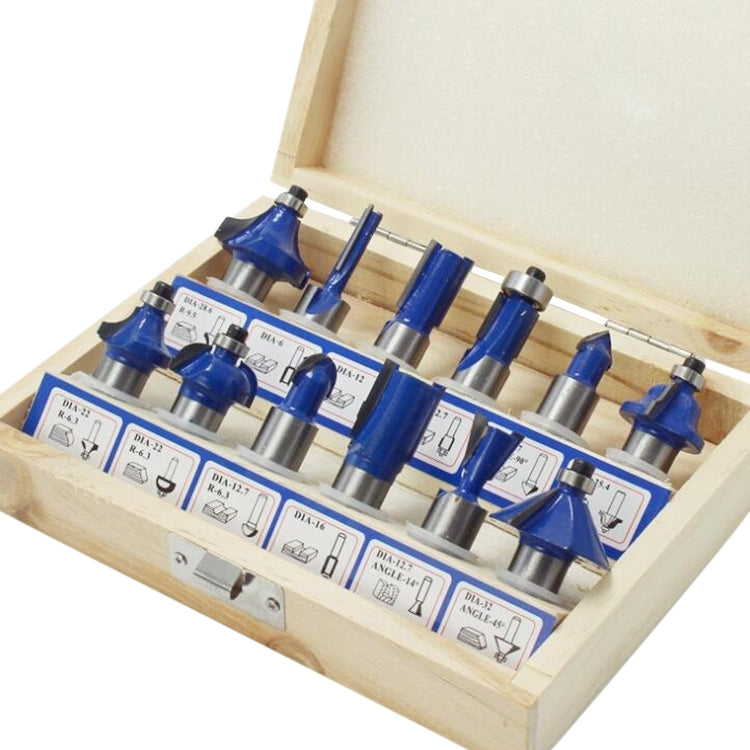 Woodworking Milling Cutter Set Trimming Machine Head Electric Wood Milling Engraving Machine Cutter, Red 1/4 Handle 12PCS, Blue 1/4 Handle 12PCS, Red 1/2 Handle 12PCS, Blue 1/2 Handle 12PCS, Red 1/4 Handle 15PCS, Red 1/2 Handle 15PCS�������������������...