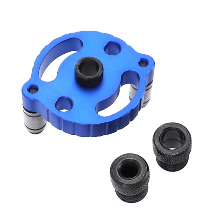 Woodworking Straight Hole Puncher Self-Centering Dowel Splicing Drilling Locator Woodworking Drilling Tool, Style:, Black, Black+7 PCS Drill Bit, Black+7 PCS Drill Bit+60 Wood Tip, Blue, Blue+7 PCS Drill Bit, Blue+7 PCS Drill Bit+60 Wood Tip