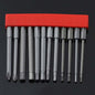 12 PCS / Set Screwdriver Bit With Magnetic S2 Alloy Steel Electric Screwdriver, 1, 2, 3, 4, 5, 6, 7, 8, 9, 10, 11, 12, 13
