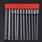 12 PCS / Set Screwdriver Bit With Magnetic S2 Alloy Steel Electric Screwdriver, 1, 2, 3, 4, 5, 6, 7, 8, 9, 10, 11, 12, 13
