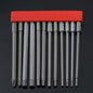 12 PCS / Set Screwdriver Bit With Magnetic S2 Alloy Steel Electric Screwdriver, 1, 2, 3, 4, 5, 6, 7, 8, 9, 10, 11, 12, 13