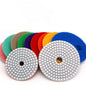 Piece of marble granite tile grinding piece 80mm100mm soft grinding piece water mill stone polishing, Grit:50, Size:3 inch, Grit:500, Size:3 inch