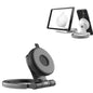 Two-in-one Multifunctional Wall-mounted Desktop Phone Computer Bracket, Black Nano Stickers, White Nano Stickers, Black Chuck, White Chuck