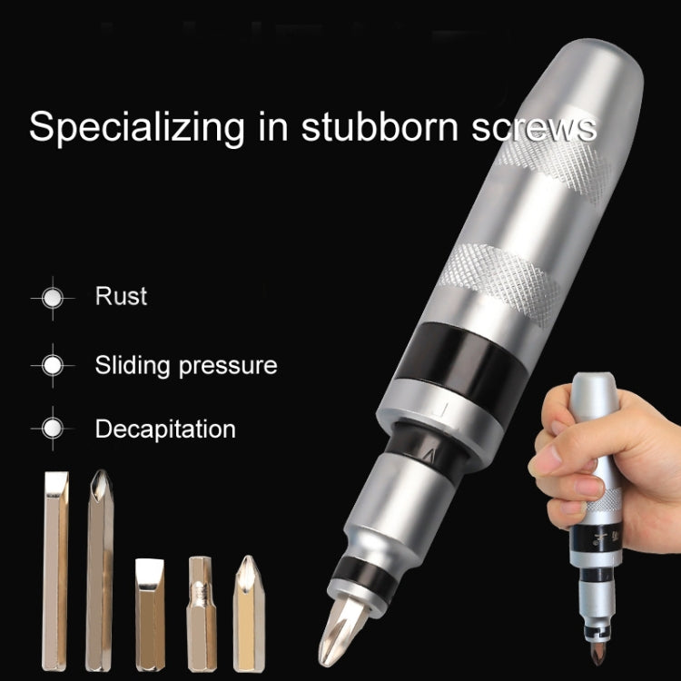 Impact Screwdriver Socket Set for Rusty Stubborn Screws
