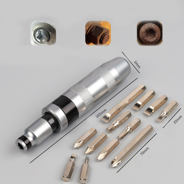 Impact Screwdriver Socket Set for Rusty Stubborn Screws