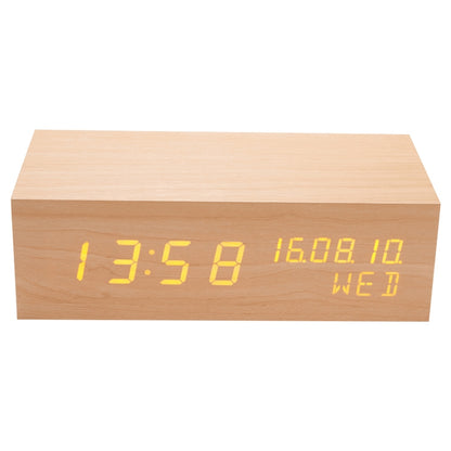 Wooden Clock Bluetooth Speaker, Bluetooth Audio Quality, Charging Humidity Speaker Black Wood, Charging Humidity Speaker Log