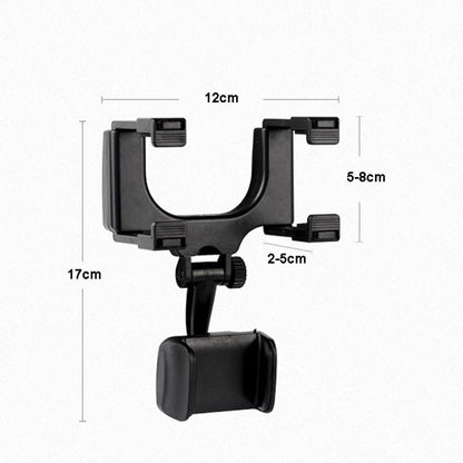 2 PCS Car Rearview Mirror Mobile Phone Bracket Tachograph Fixing Clip, 2pcs Rearview Mirror Mobile Phone Bracket
