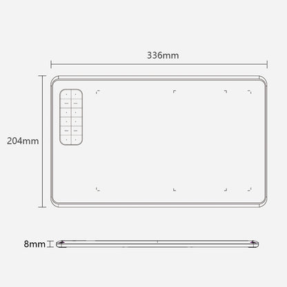 10Moons  G12 Digital Board Can Be Connected To Mobile Phone Hand Drawn Board Computer Painting Board Network Class Input Panel, G12