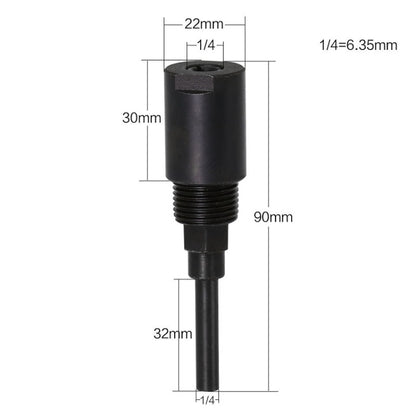 Engraving And Trimming Machine Extension Rod, Style:, 1/4 inch Handle, 8mm Handle, 1/2 inch Handle
