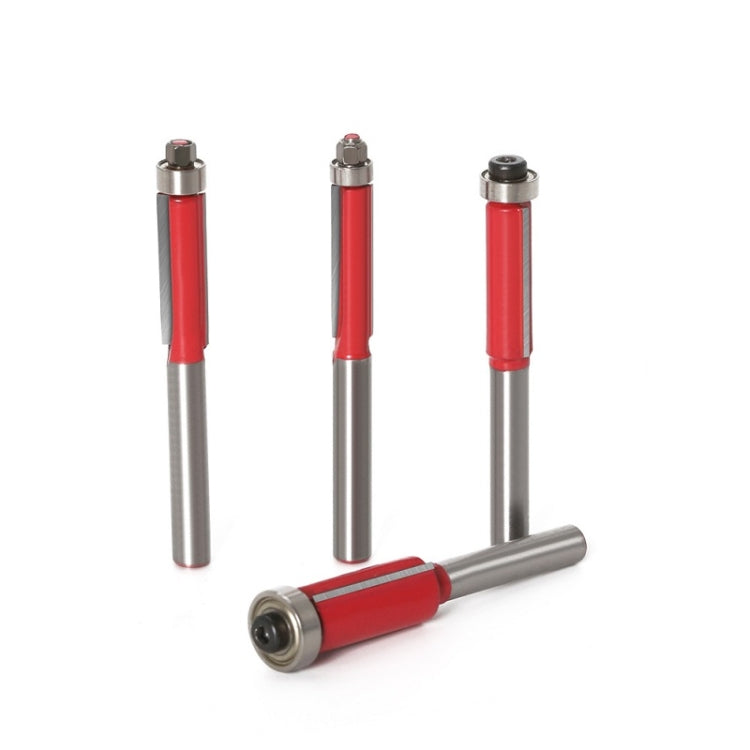 Woodworking Engraving Milling Cutter Trimming Machine Alloy Cutter Head, Model: 6mm Handle 4PCS/Set, 1/4x1/4mm, 1/4x5/16mm, 1/4x3/8mm, 1/4x1/2mm, 1/4mm Handle 4PCS/Set, 6x1/4mm, 6x5/16mm, 6x3/8mm, 6x1/2mm, 6mm Handle 4PCS/Set