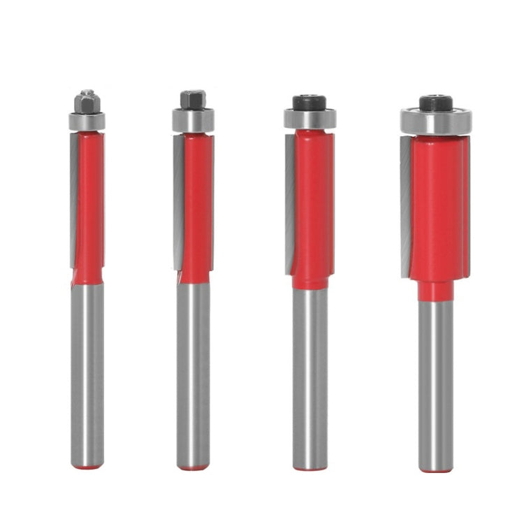 Woodworking Engraving Milling Cutter Trimming Machine Alloy Cutter Head, Model: 6mm Handle 4PCS/Set, 1/4x1/4mm, 1/4x5/16mm, 1/4x3/8mm, 1/4x1/2mm, 1/4mm Handle 4PCS/Set, 6x1/4mm, 6x5/16mm, 6x3/8mm, 6x1/2mm, 6mm Handle 4PCS/Set