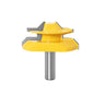 Woodworking Engraving Machine Milling Cutter 45 Degree Jointing Knife, 1/2x1-3/8mm, 1/2x2mm, 1/2x2-3/4mm, 12x1-3/8mm, 12x2mm, 12x2-3/4mm, 1/2mm Handle 3PCS/Set, 12mm Handle 3PCS/Set