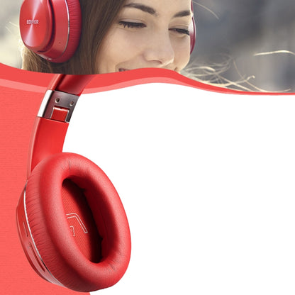 1 Pair Protein Skin Leather Headest Sponge Earmuffs For Edifier W820BT / W808BT / K815 / K815PG1 / H840 / K800 / K830