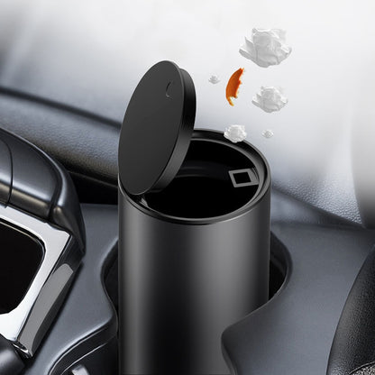 BEN.JACK Car Trash Can Multi-Function Storage Box In Car