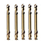 5pcs M35 Cobalt-Containing Twist Drill Bit High-Speed Steel Double Head Metal Steel Plate Expansion Hole Drill, Model: Double Head 3.0mm, Double Head 3.0mm, Double Head 3.2mm, Double Head 3.5mm, Double Head 4.0mm, Double Head 4.2mm, Double Head 4.5mm��...