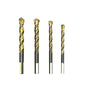 6mm Titanium-Plated King Drill Porcelain Brick Glass Brick Drill Punched Twist Triangle Drill, 6mm, 8mm, 10mm, 12mm, 6mm+8mm+10mm+12mm, 6mm+6mm+8mm+10mm+12mm
