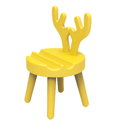 Cartoon Chair Shape Desktop Mobile Phone Holder Cute Mini Universal Phone Rack