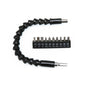 Electric Drill Universal Coupling Sleeve Bit Set Multifunctional Flexible Shaft Electric Drill Accessory Set, Style: 20 PCS / Set, 11 PCS / Set