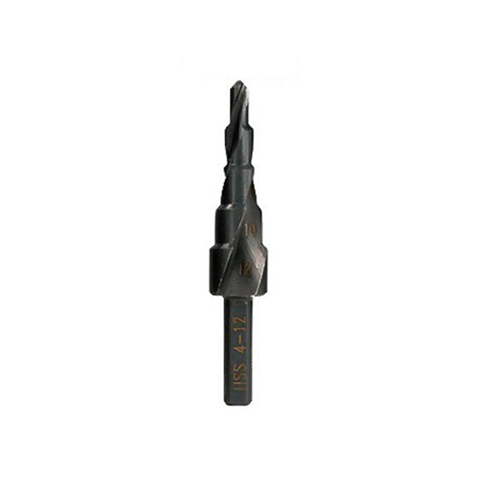 4-12mm   Triangular Shank Spiral Flute Step Drill Bit, 4-12mm, 4-20mm, 4-32mm, 6-30mm