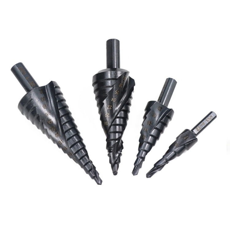 4-12mm   Triangular Shank Spiral Flute Step Drill Bit, 4-12mm, 4-20mm, 4-32mm, 6-30mm