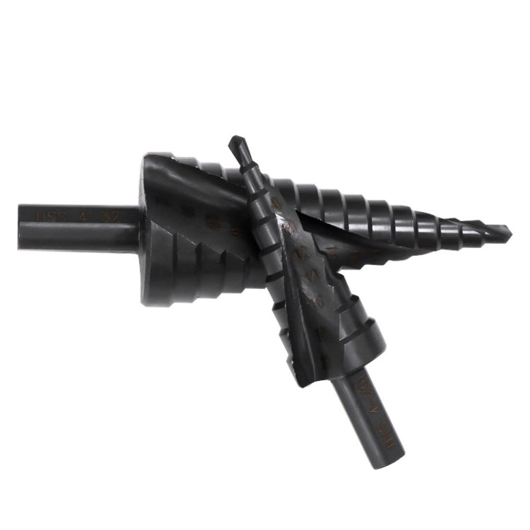 4-12mm   Triangular Shank Spiral Flute Step Drill Bit, 4-12mm, 4-20mm, 4-32mm, 6-30mm