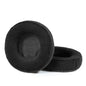 2 PCS  Earmuffs for Audio-Technica AD1000X AD2000X AD900X AD700X,Style:, Black Protein Skin, Black Thickened Protein Skin, Black Flannel, Black Lambskin, Solid Head Beam, Hollow Head Beam