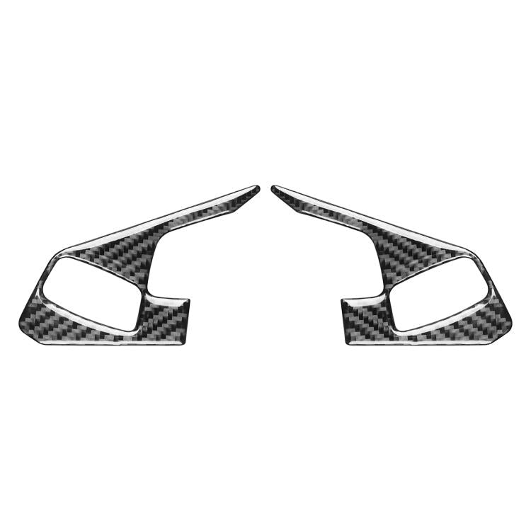 For Chevrolet Corvette C8 2pcs /Set Steering Wheel Button Frame Sticker