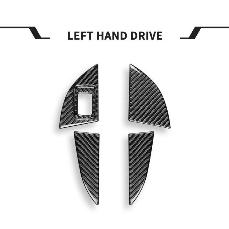 For BMW X1 F48/X2 F39 5pcs /Set Left-Hand Drive Front Rear Door Storage Box Panel Stickers, Left-Hand Drive