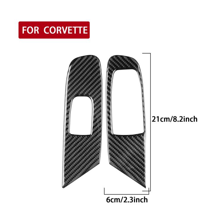 For Chevrolet Corvette C8 Right-Hand Drive Door Lift Panel Sticker, Right-Hand Drive