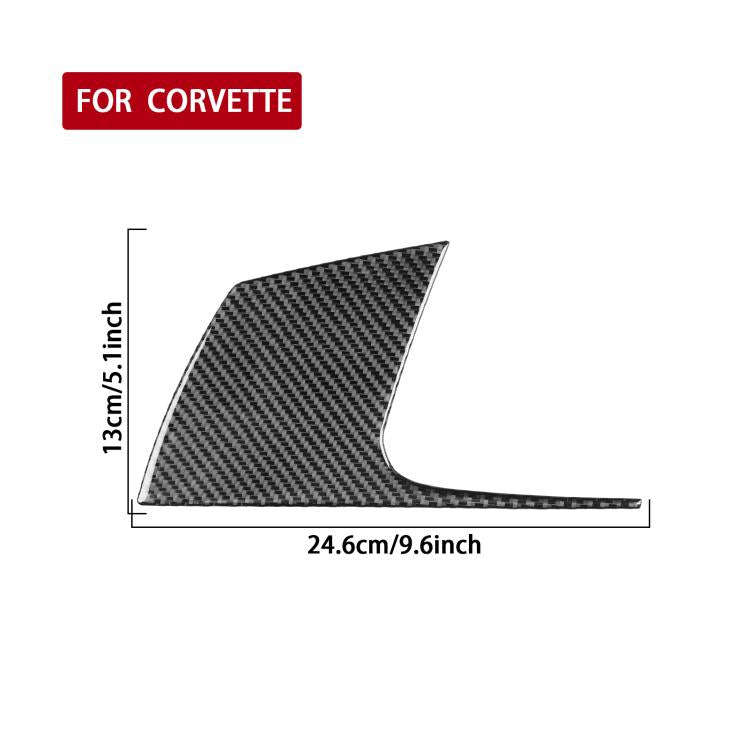 For Chevrolet Corvette C8 Left-Hand Drive Main Driver Side Decorative Stickers, Left-Hand Drive