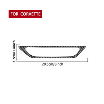 For Chevrolet Corvette C8 Trunk Handle Decoration Sticker