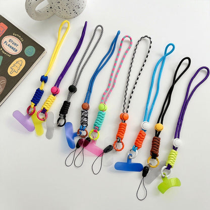 2 PCS  Mobile Phone Colorful Lanyard With Patch, Ft0140, Ft0141, Ft0142, Ft0143, Ft0144, Ft0145, Ft0146, Ft0147, Ft0148