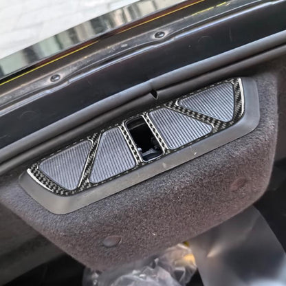 For Chevrolet Corvette C8 Trunk Buckle Decorative Sticker