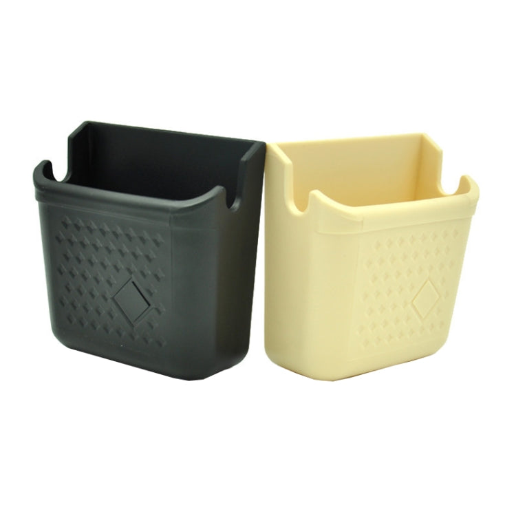 Vehicle Adhesive Mobile Phone Stand Card Cigarette Storage Box, DM-004 Beige, DM-005 Black