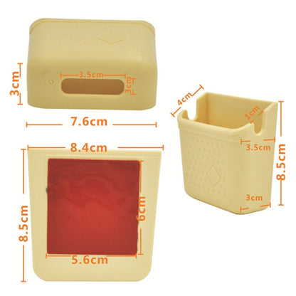 Vehicle Adhesive Mobile Phone Stand Card Cigarette Storage Box, DM-004 Beige, DM-005 Black