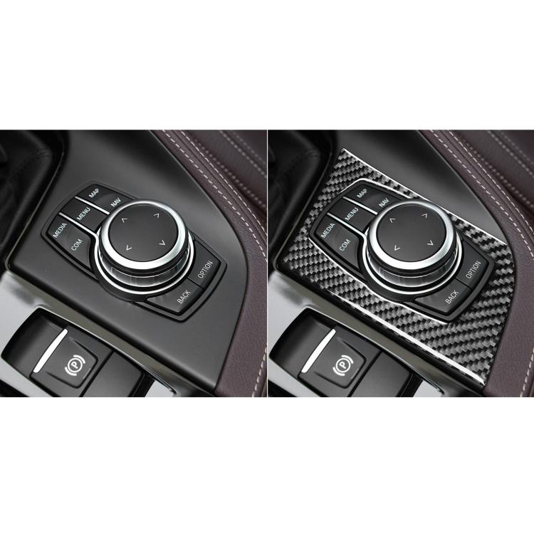 For BMW X1 F48/X2 F39 Left-Hand Drive Multimedia Knob Panel Sticker, Left-Hand Drive